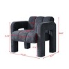 31"Wide Accent Chair Mid-Century Modern Boucle Armchair Upholstered Side Arm Chair Single Sofa Lounge Seat For Living Room,Bedroom-Cuddlewood - 4 of 4