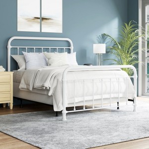 Kirkland Bed Set White - Hillsdale Furniture - 1 of 4