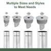 Unique Bargains Silicone Ring Washing Machine Sealing Drain Stopper - 4 of 4