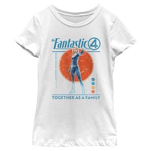 Girls The Fantastic Four: First Steps Invisible Woman Family T Shirt - 1 of 4