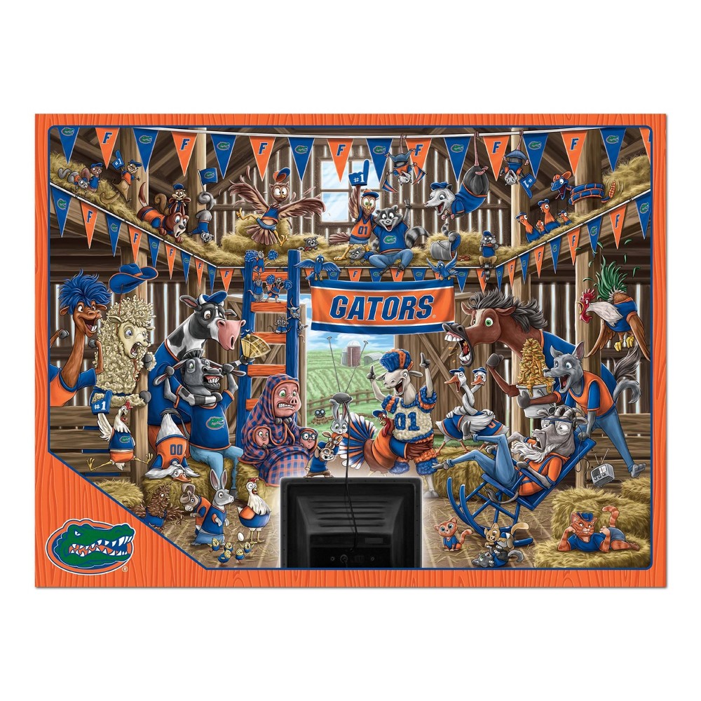 Photos - Jigsaw Puzzle / Mosaic NCAA Florida Gators Barnyard Fans 500pc Puzzle