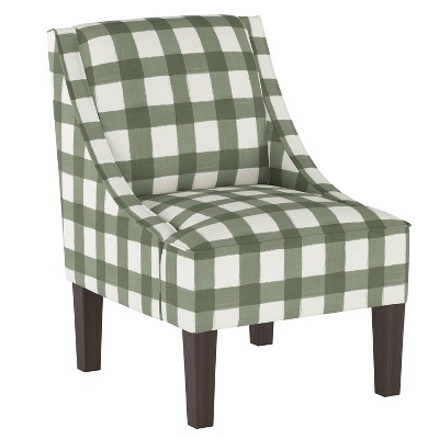 Hudson Accent Chair Buffalo Square Sage - Threshold™