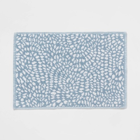 Threshold Blue Bath Rugs