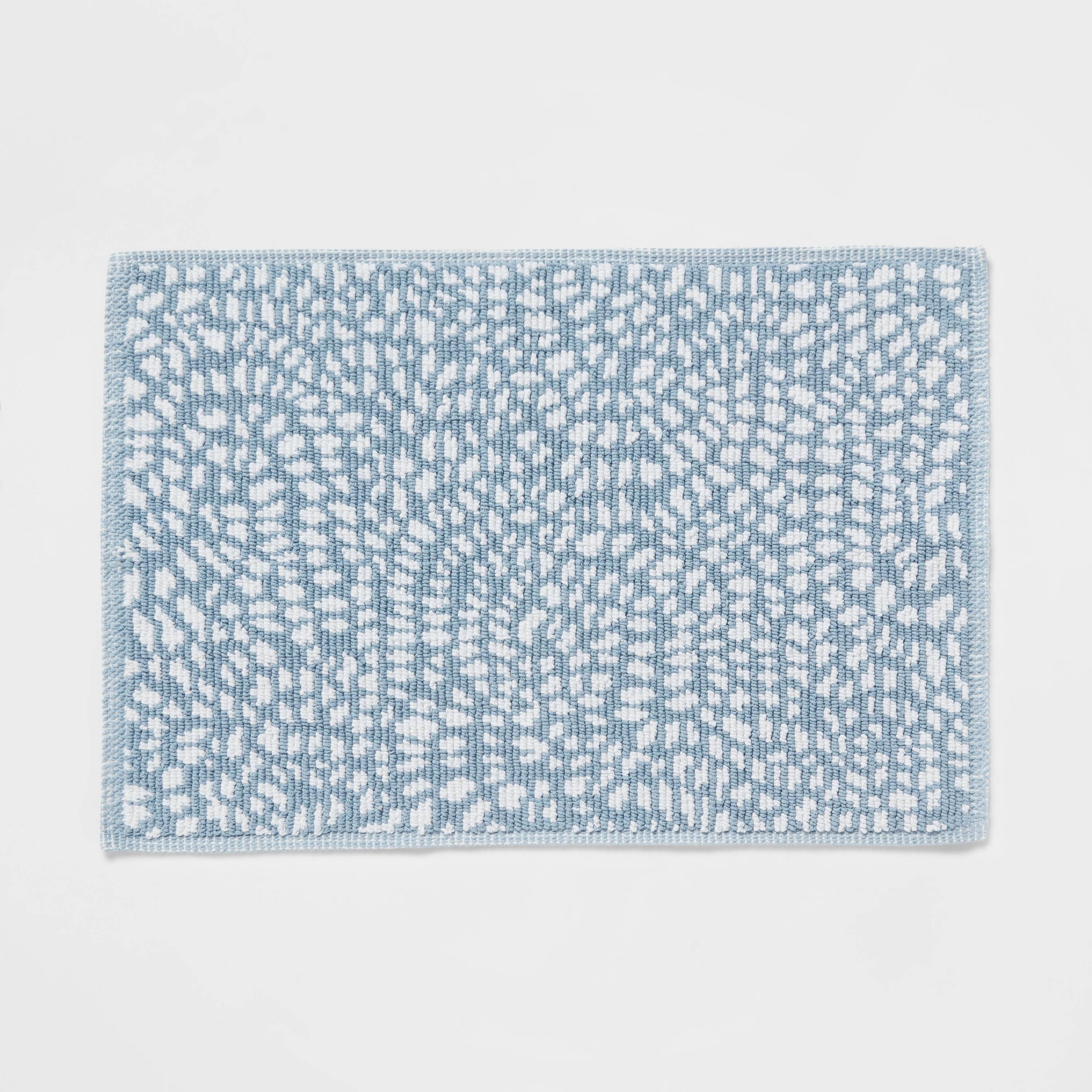 20"x30" Performance Plus Bath Rug Blue Geo - Threshold™