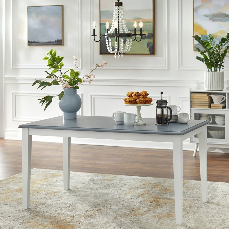 Helena Dining Table White/Gray - Buylateral, 3 of 7