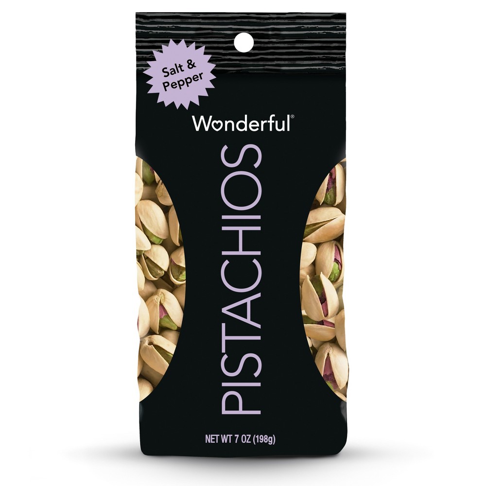 UPC 014113910194 product image for Wonderful Salt & Pepper Pistachios 7 oz | upcitemdb.com