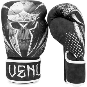 Venum GLDTR 4.0 Hook and Loop Boxing Gloves - Black/White - 1 of 2