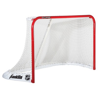 Franklin Sports NHL Cage Steel Goal - Red (72")