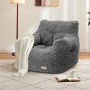 Hooseng Bean Bag Chair, Bean Bag Sofa Chair with Armrests, Fluffy and Lazy Sofa with backrest, Comfy Cozy BeanBag Chairs - 3 of 4