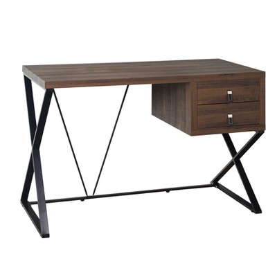 Amara Desk Brown - Buylateral