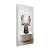 Stupell Industries Vintage Bathroom Moose Ad, 13" x 19" - 3 of 4