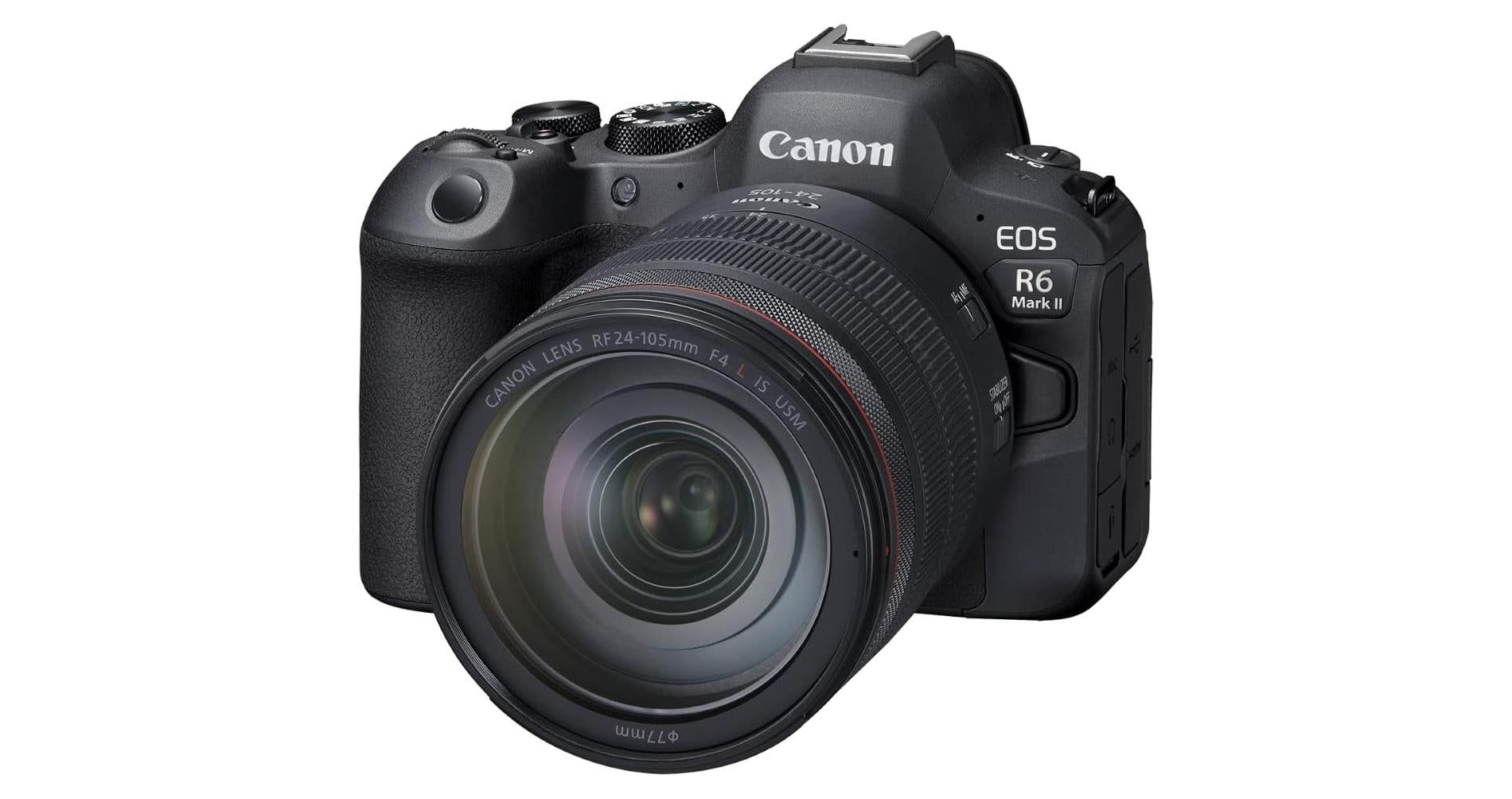 Canon EOS R6 Mark II Full-Frame Mirrorless Camera with RF 24-105mm F4 L IS USM Lens
