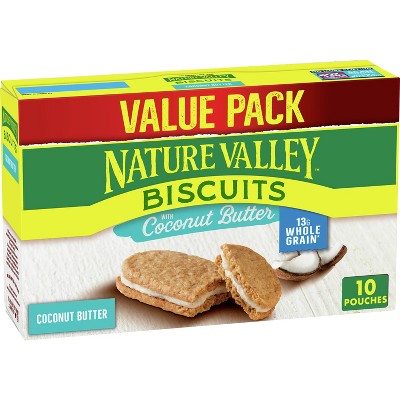 Nature Valley Coconut Butter Biscuits - 10ct/13.5oz