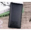 Generic Men's Business Leather Slim Wallet Long Clutch Bifold Credit Card Holder Purse - 2 of 4