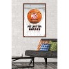 Trends International NBA Atlanta Hawks - Drip Basketball 21 Framed Wall Poster Prints - 2 of 4
