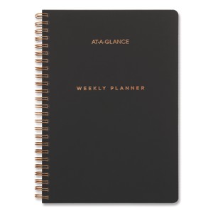 At-A-Glance Signature Lite Academic Weekly Monthly Planners 12-Month July 2025 to June 2026 Black Cover 8 x 5 - 1 of 4