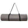 CAP Barbell High Density Yoga Mat with Strap - Gray (3mm) - 3 of 4