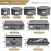 Sorbus China Storage Containers Hard Shell - 2 of 4