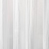 54"x84" Martha Stewart 2pk 84" Crinkle Sheer Pole Top White - 4 of 4