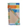 Jacqueline Maldonado Dreamy Watercolor Dashes Multi 56"x46" Woven Throw Blanket - Deny Designs - 4 of 4
