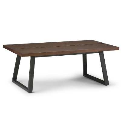 light walnut coffee table