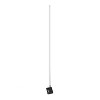 Tram® 50-Watt Pretuned Dual-Band 144 MHz to 148 MHz VHF/440 MHz to 450 MHz UHF Amateur Radio Antenna Kit with Glass Mount and Cable in Black - 4 of 4