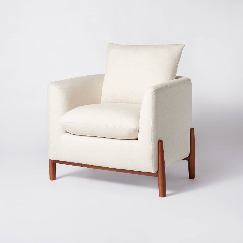 Elroy Accent Chair with Wooden Legs - Threshold™ designed with Studio McGee, 1 of 14