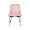 Meridian Furniture,Belle Velvet Dining Chair, Set of 2 - 4 of 4