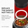 Impresa Gaskets fits Thermos Stainless King Food Jar 16 and 24 Ounce - 3 Pack - No BPA/Phthalate/Latex - 4 of 4