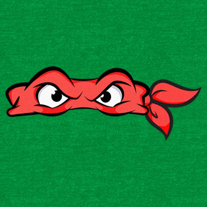 Men's Teenage Mutant Ninja Turtles Raphael Angry Eyes T-Shirt, 2 of 4