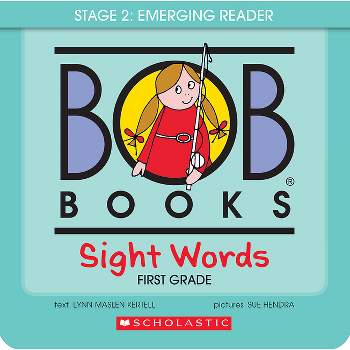 Bob Books - Sight Words First Grade Box Set Phonics, Ages 4 and Up, First Grade, Flashcards (Stage 2: Emerging Reader) - by  Lynn Maslen Kertell