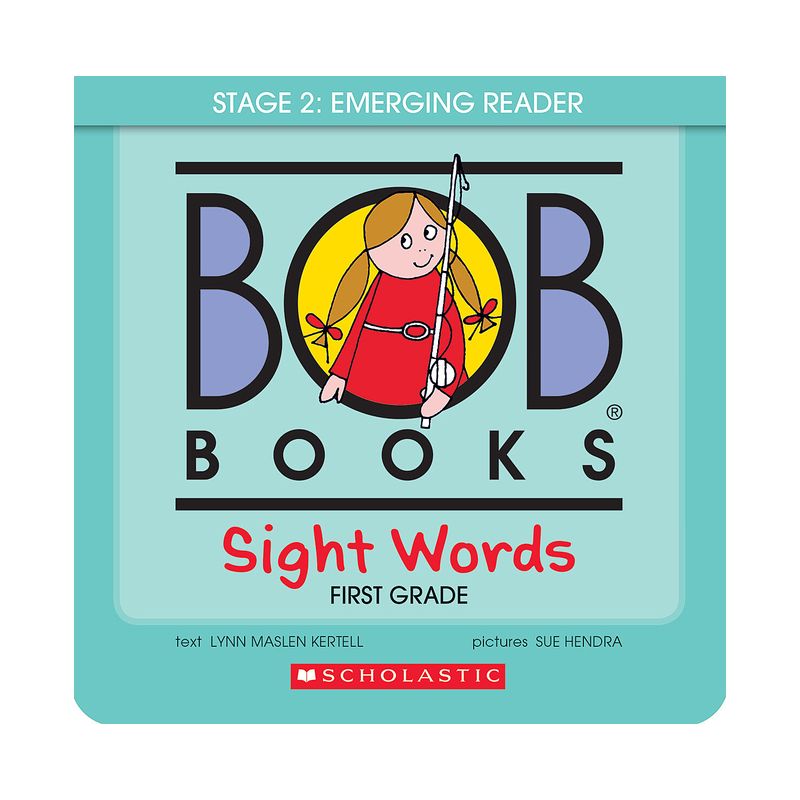 Bob Books - Sight Words First Grade Box Set Phonics, Ages 4 and Up, First Grade, Flashcards (Stage 2: Emerging Reader) - by  Lynn Maslen Kertell, 1 of 2