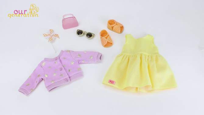 Our Generation Sunshine &#38; Stars Fashion Outfit for 18&#34; Dolls, 2 of 6, play video