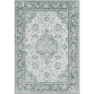 Area Rugs Traditional Vintage Floral Printed Rug Washable Non Slip Floor Carpet Soft Low Pile Rug for Living Room - 1 of 1