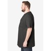 KingSize Shrink-Less Lightweight Longer-Length Crewneck Pocket T-Shirt - 4 of 4