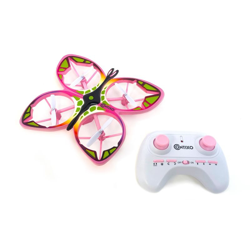 Contixo TD2 Butterfly RC Drone: 3D Flip, Headless Mode, LED Lights, Propeller Protection, 2 of 13