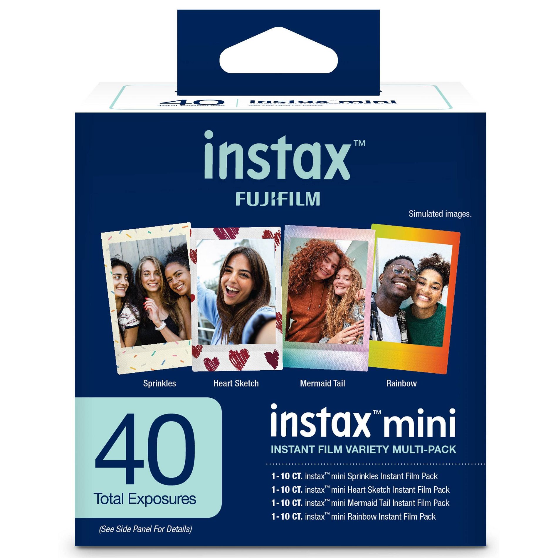Fujifilm instax 40 Count Variety Pack Film