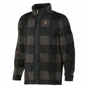 NCAA Colorado Buffaloes Boys' Buffalo Checkered Fleece T-Shirt - 1 of 3