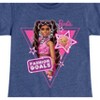 Girls' - Barbie - Fashion Goals Fitted Short Sleeve Graphic T-Shirt - 2 of 4
