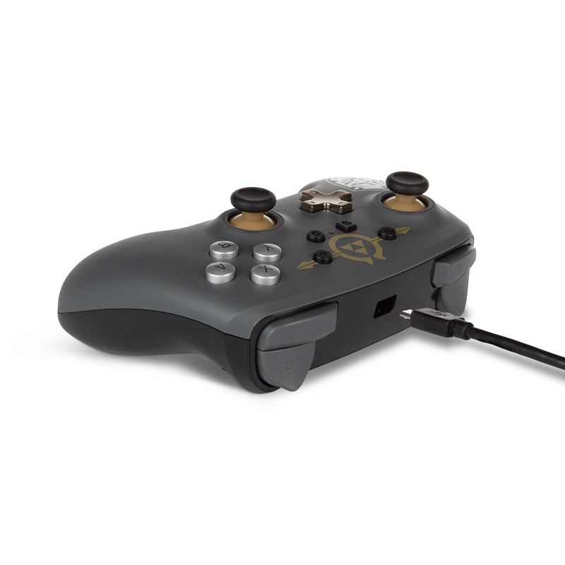 PowerA Enhanced Wired Controller for Nintendo Switch Legend of Zelda Hylian Shield, 5 of 12
