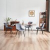 YOUNIKE Modern Kitchen & Dining Room Chairs Set of 2 Leather Upholstered Chair for Dining Table Side Vanity Chair 19.29"Wx24.02"Dx31.89"H - 4 of 4