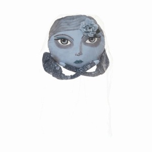 Gallerie II Miss Gloomy Zombinaland Halloween Decorative Soft Figurine Pillow - 1 of 4