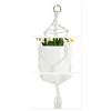 Unique Bargains Macrame Plant Hanger Woven Cotton Indoor Outdoor Decorative - 4 of 4