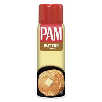 Pam No-Stick Cooking Spray - Happy Baking - With Flour - Net Wt. 5 OZ (141  g) Each - Pack of 2