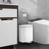 COZONY 1.3 Gallon Stainless Steel Trash Can with Lid, Soft-Close Pedal, Fingerprint Resistant, Compact Garbage Bin for Kitchen & Bathroom - 4 of 4