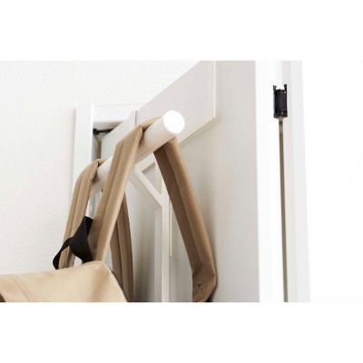 Kids' White Wooden Over-the-Door Backpack Hanger