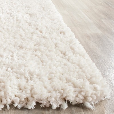 Shag SG267 Hand Tufted Area Rug - Ivory - 6'x9' - Safavieh.