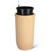 Tall Planter, Self-Watering System, Water Level Gauge& Wheels - Extra Large Outdoor Planters for Patio,Garden - 3 of 4