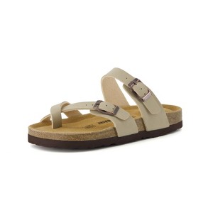 CUSHIONAIRE Kid's Luna JR Cork footbed Sandal with +Comfort - 1 of 4