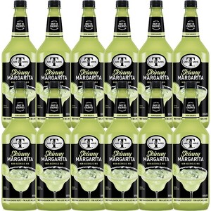 Mr & Mrs Skinny Margarita Mix, 1L Bottle– Premium Cocktail Mixer for Margarita Mix, Ready to Use - 1 of 4